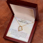 Daughter in Law- You are our Bonus Daughter- Forever Love Necklace