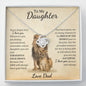 Daughter-Straighten Your Crown- Love Dad