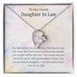Daughter in Law- You are our Bonus Daughter- Forever Love Necklace