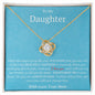 To My Daughter- I Love You- Love Mom