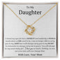 To My Daughter- No one, or Nothing, not even Time can change how much I love you-Love Mom