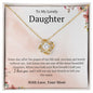 To My Lovely Daughter: You Are One Of The Most Beautiful Chapters- Love Mom