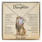 Daughter-Straighten Your Crown- Love Dad
